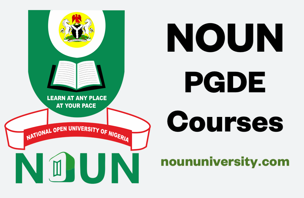 Noun Pgde Courses: Postgraduate Diploma In Education