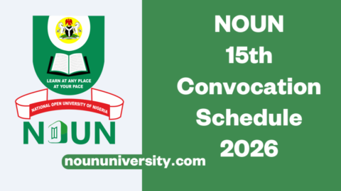 NOUN 15th Convocation 2026