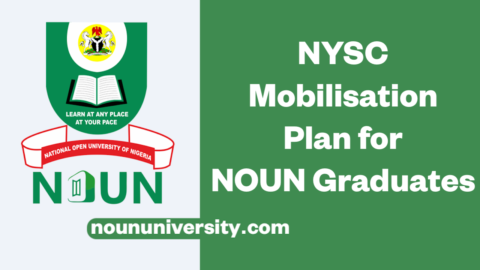 NUC Announces NYSC Mobilisation Plan for NOUN Graduates