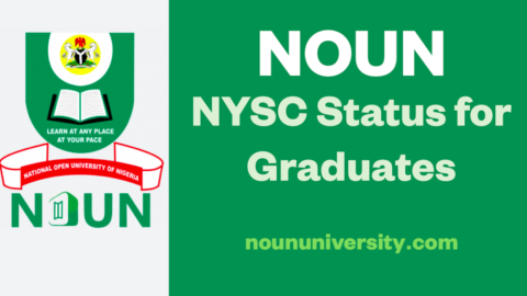 Can I Serve With NOUN Certificate? NYSC Status for Graduates